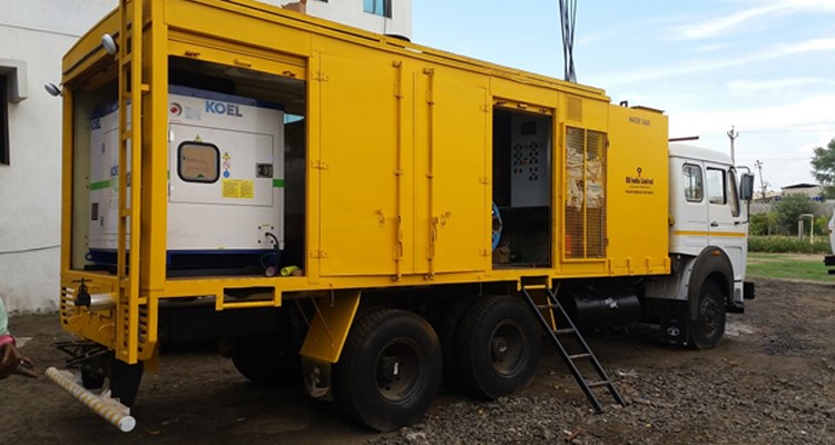 Mobile Steam Generator